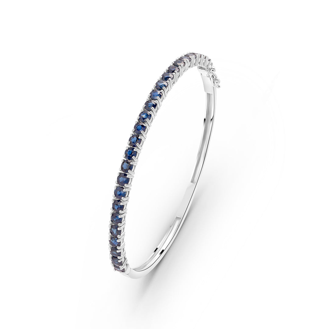 Sapphire Tennis Bangle