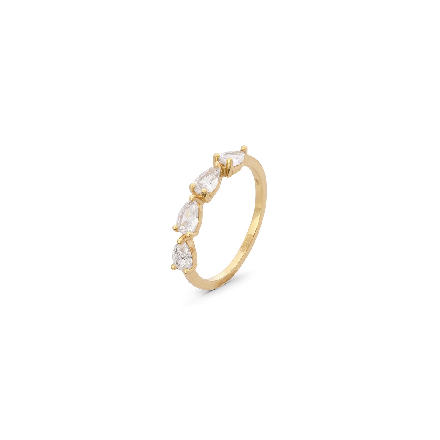 Pear Stones Ring