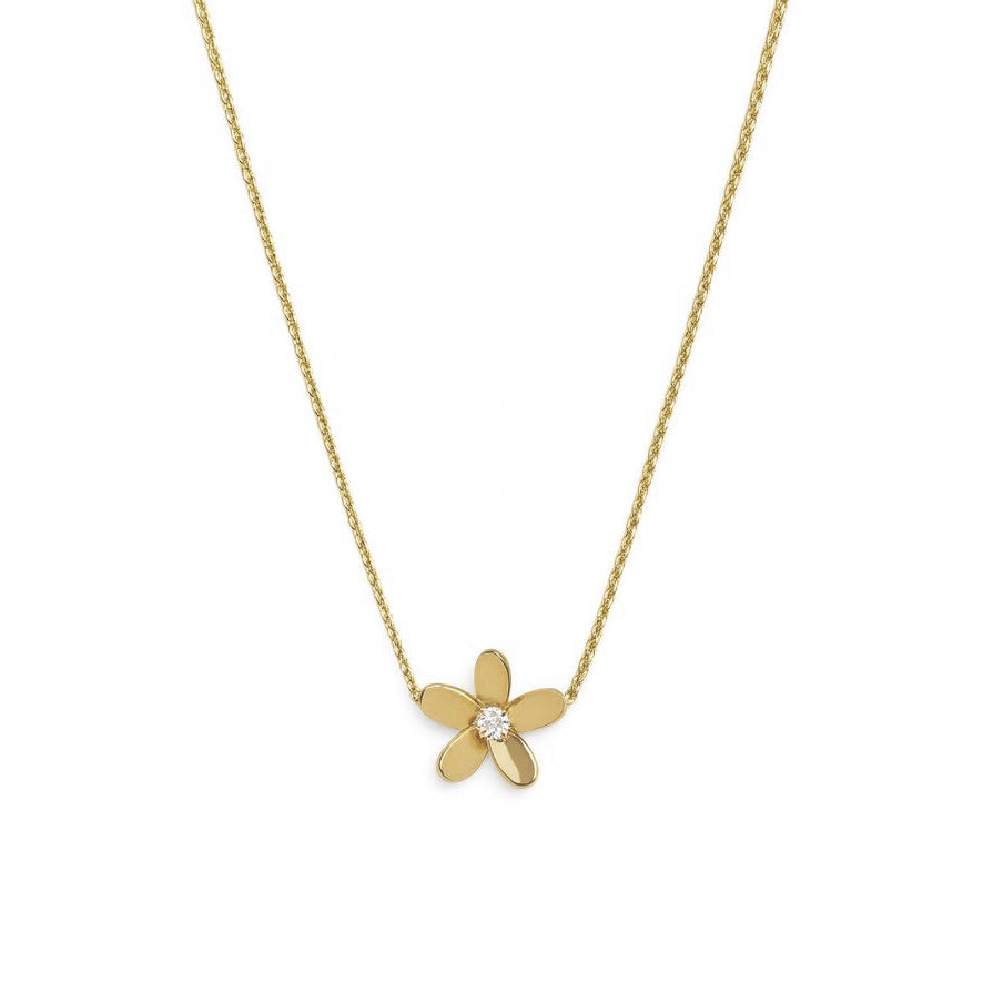 Golden Flower Necklace