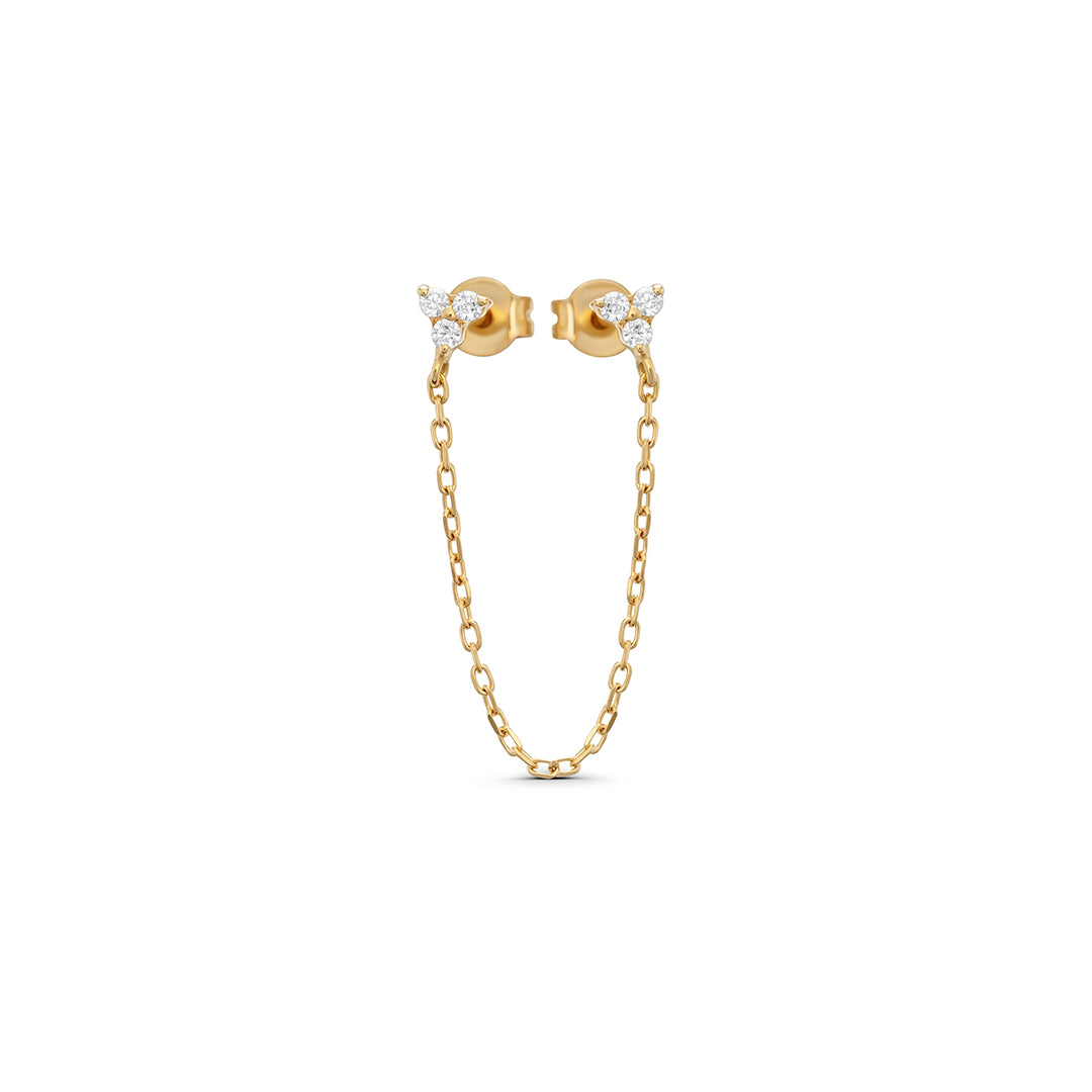 Mini Trio Linked Studs