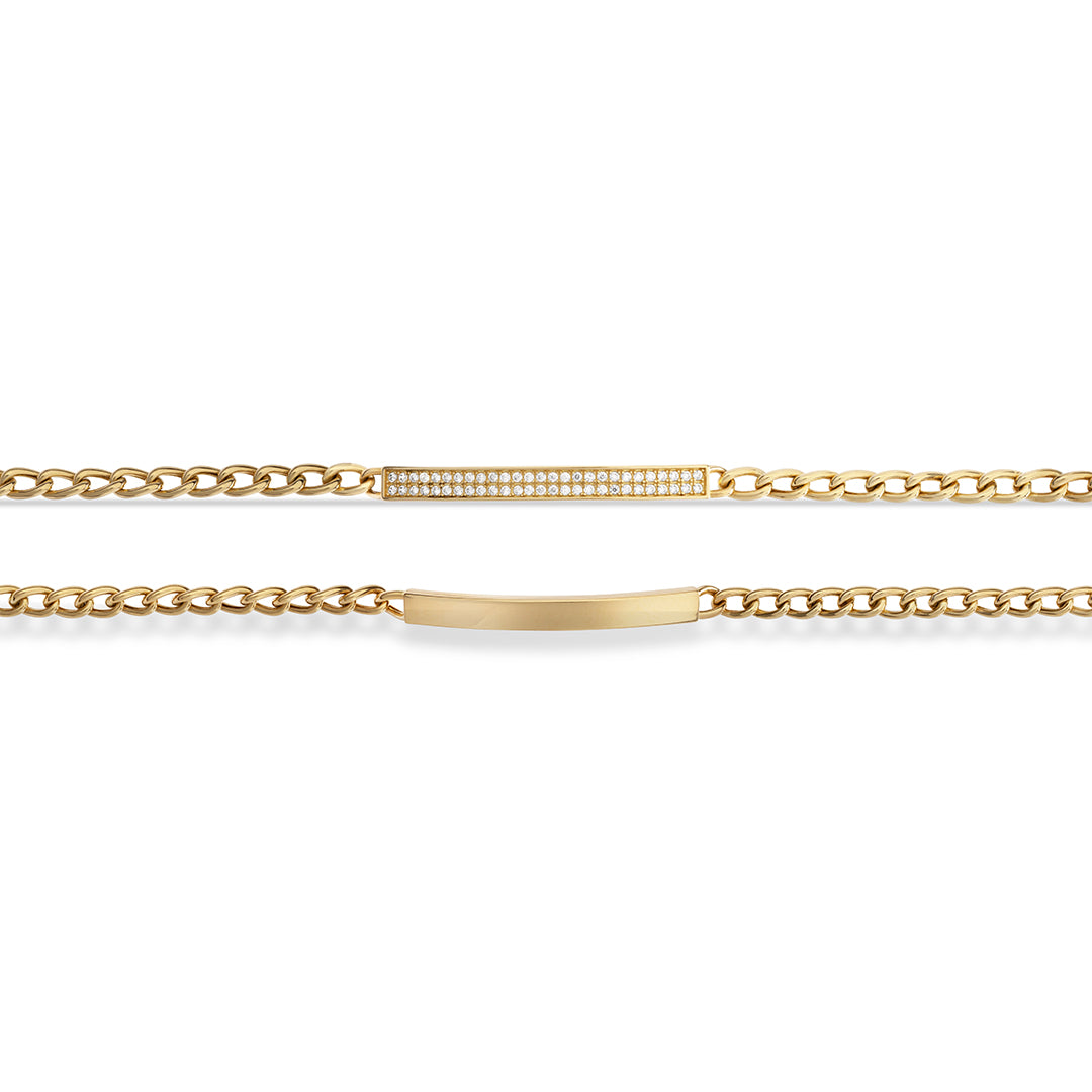 Bar Bold Chain Bracelet