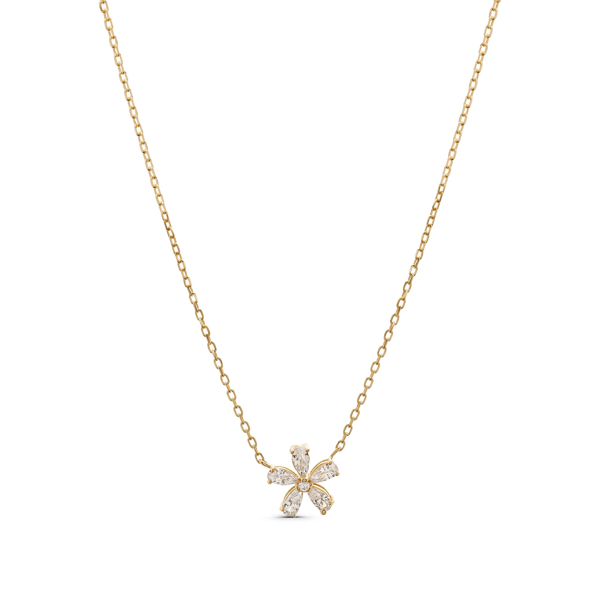 Five Petals Flower Necklace