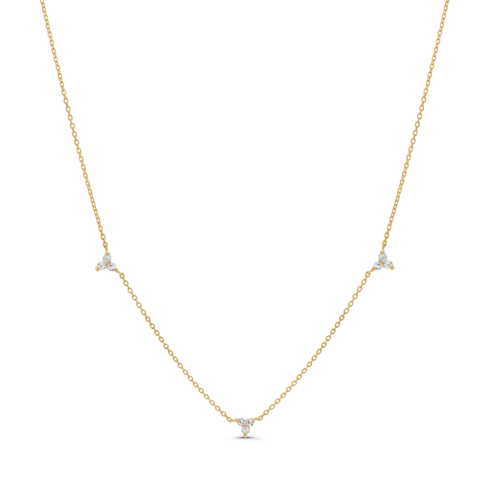 Triple Trio Necklace