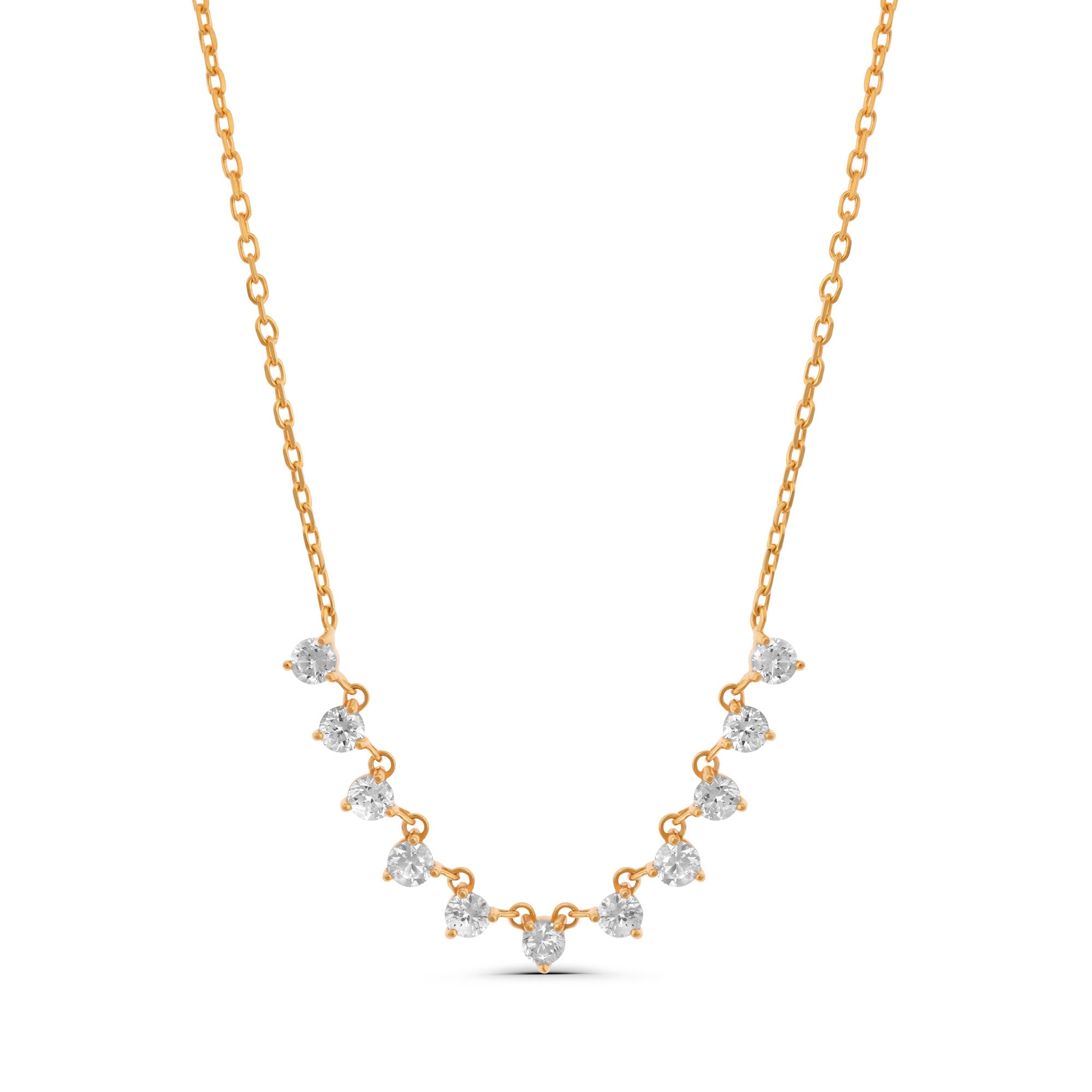 Linked Stones Necklace