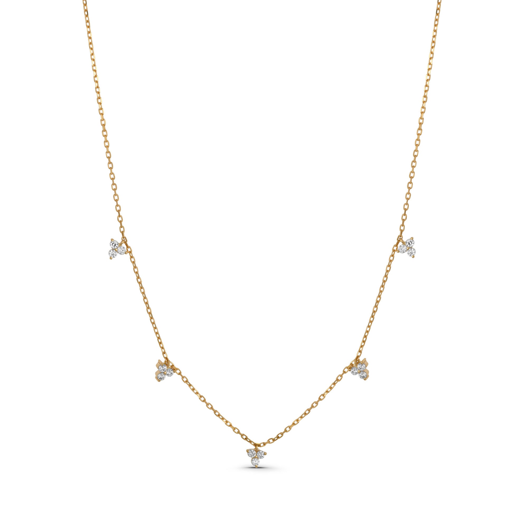 Trio Dangling Necklace