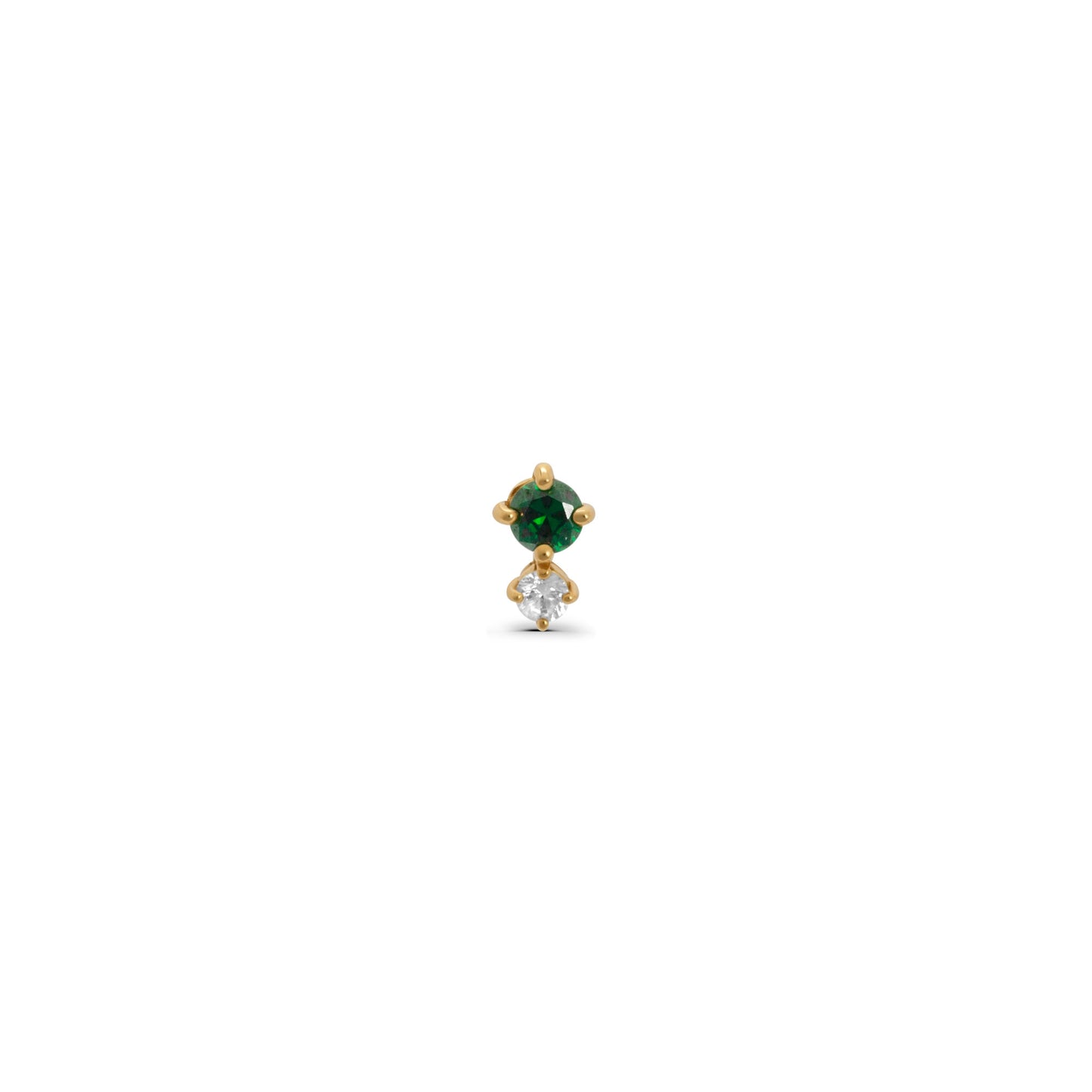 Two-Stone Stud