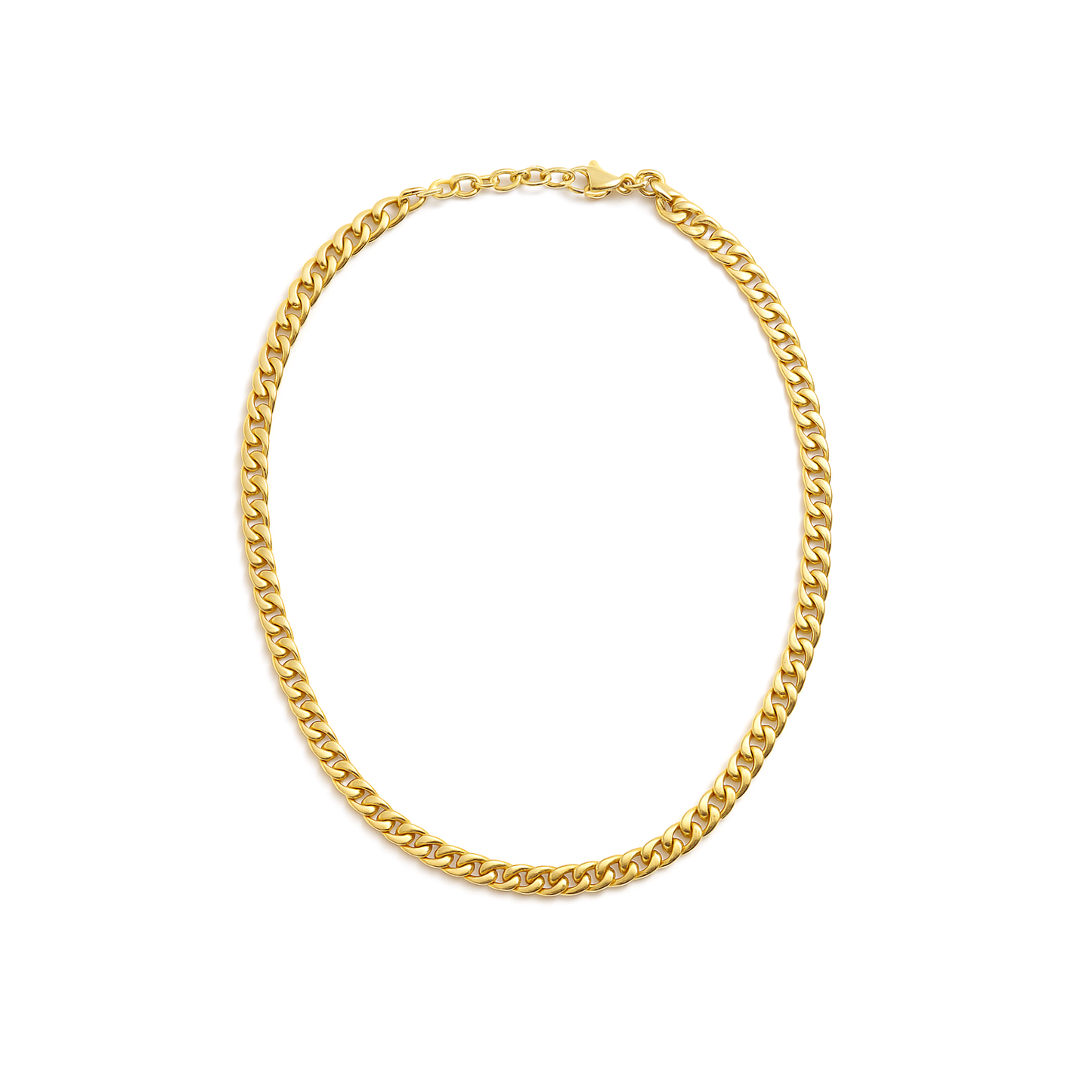 Curb Chain Necklace 7.5mm