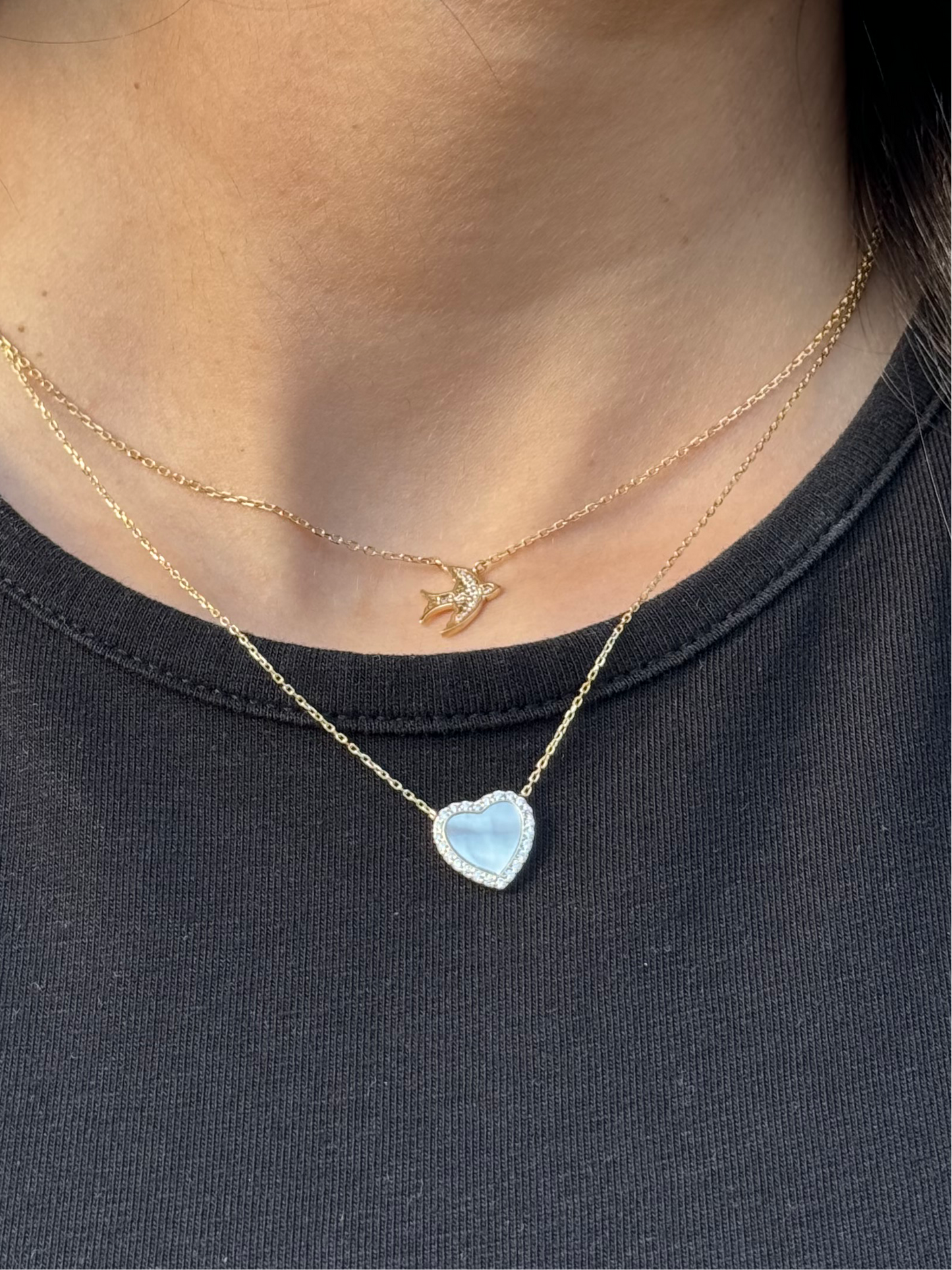 Golden Bird Necklace