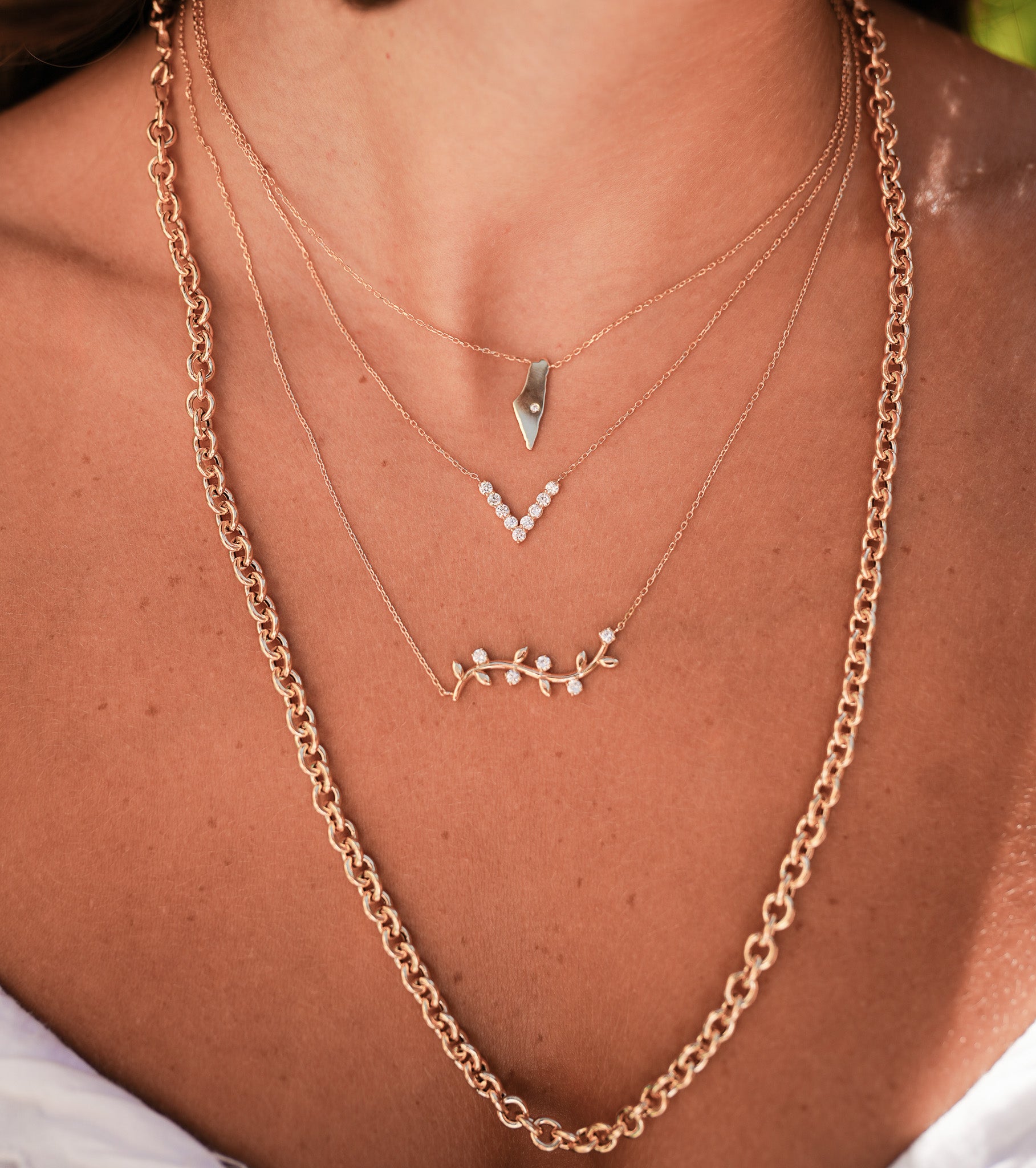 Leaves & Blossoms Necklace