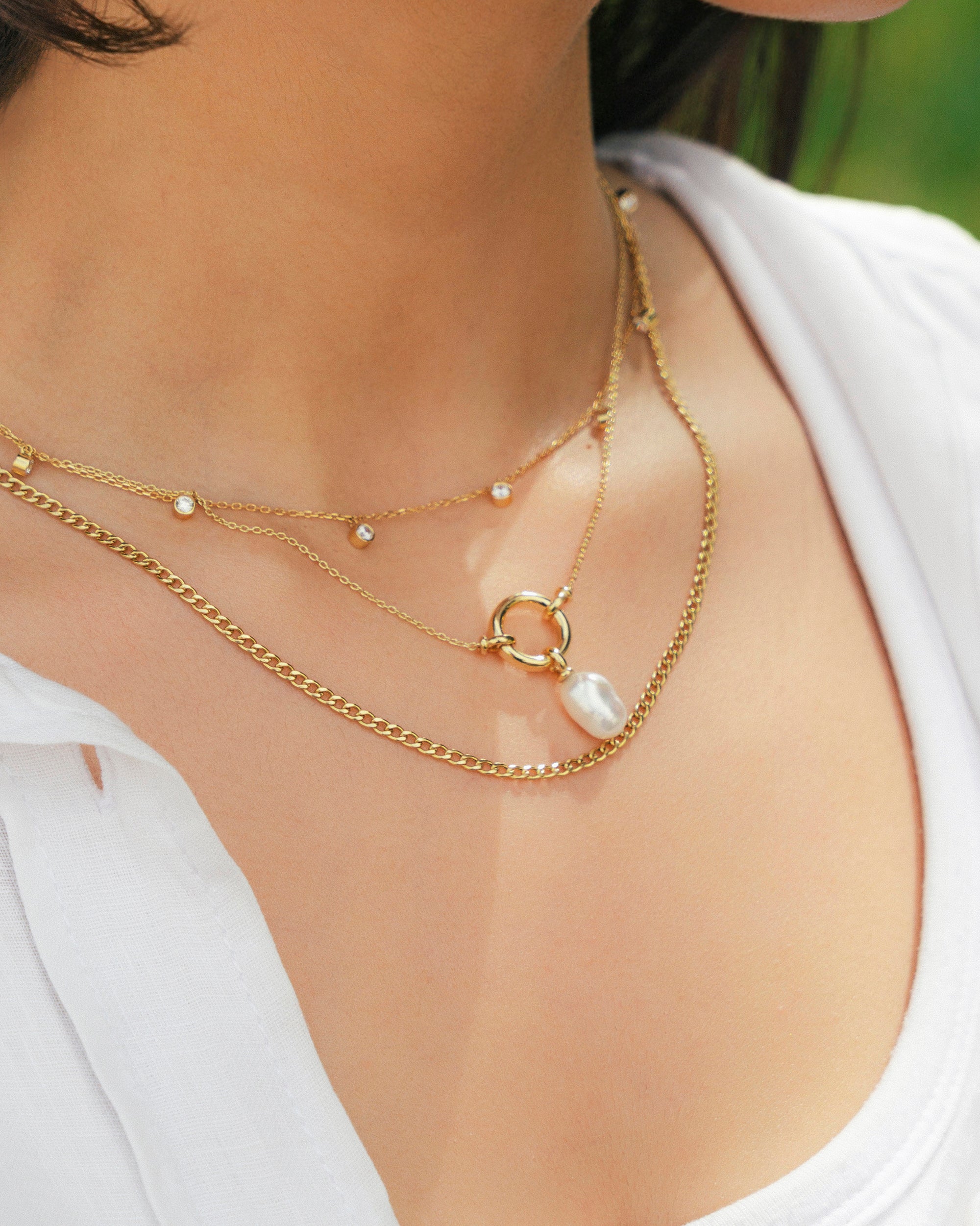 The Pearl Loop Necklace