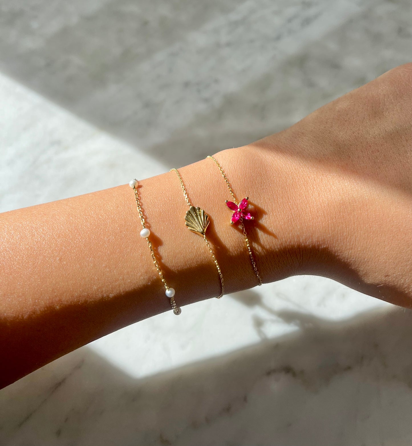 Dainty Pearl Bracelet