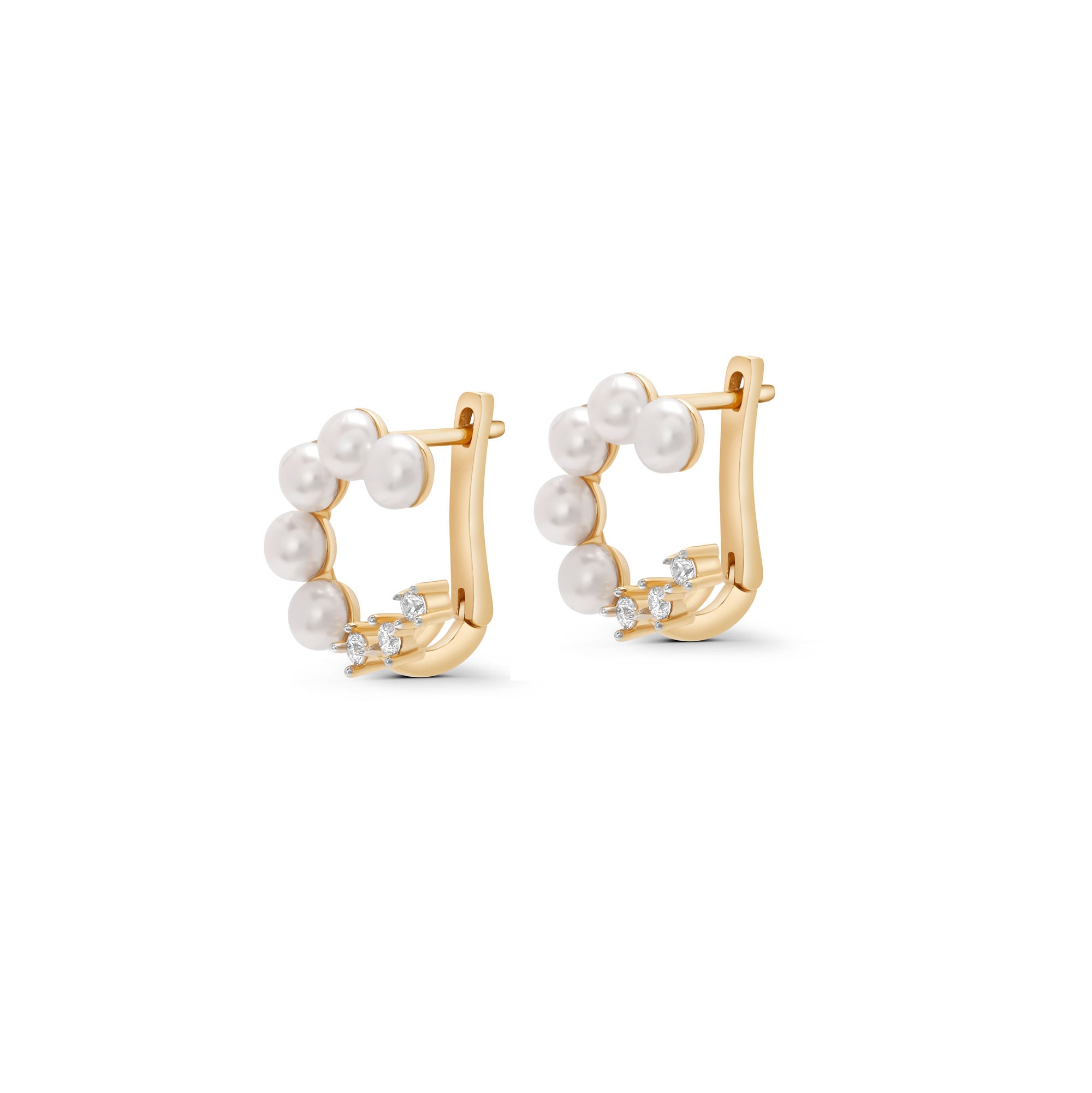 Crystal Pearl Earrings 2.0