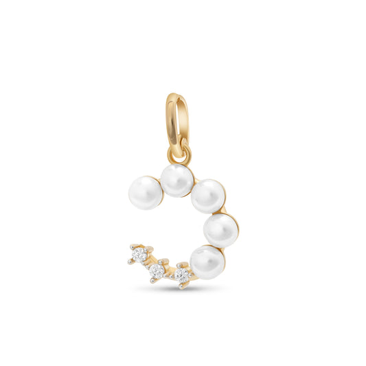 Crystal Pearl Pendant