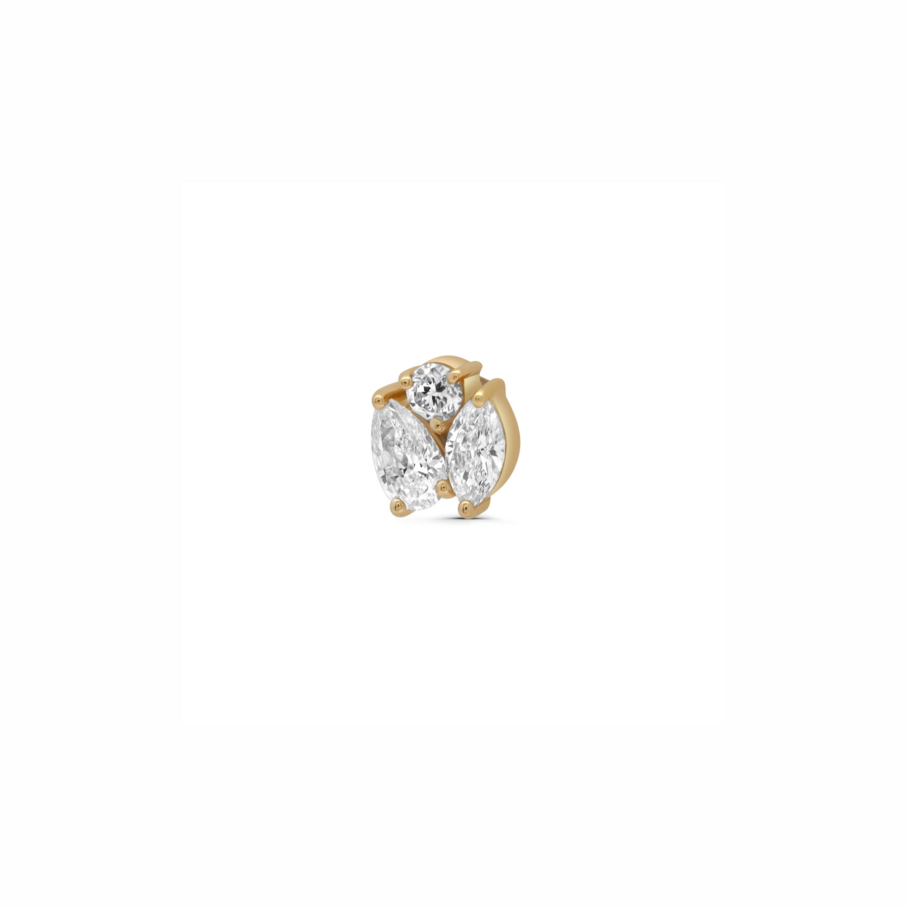 Mixed-Stones Lab Grown Stud 3.0