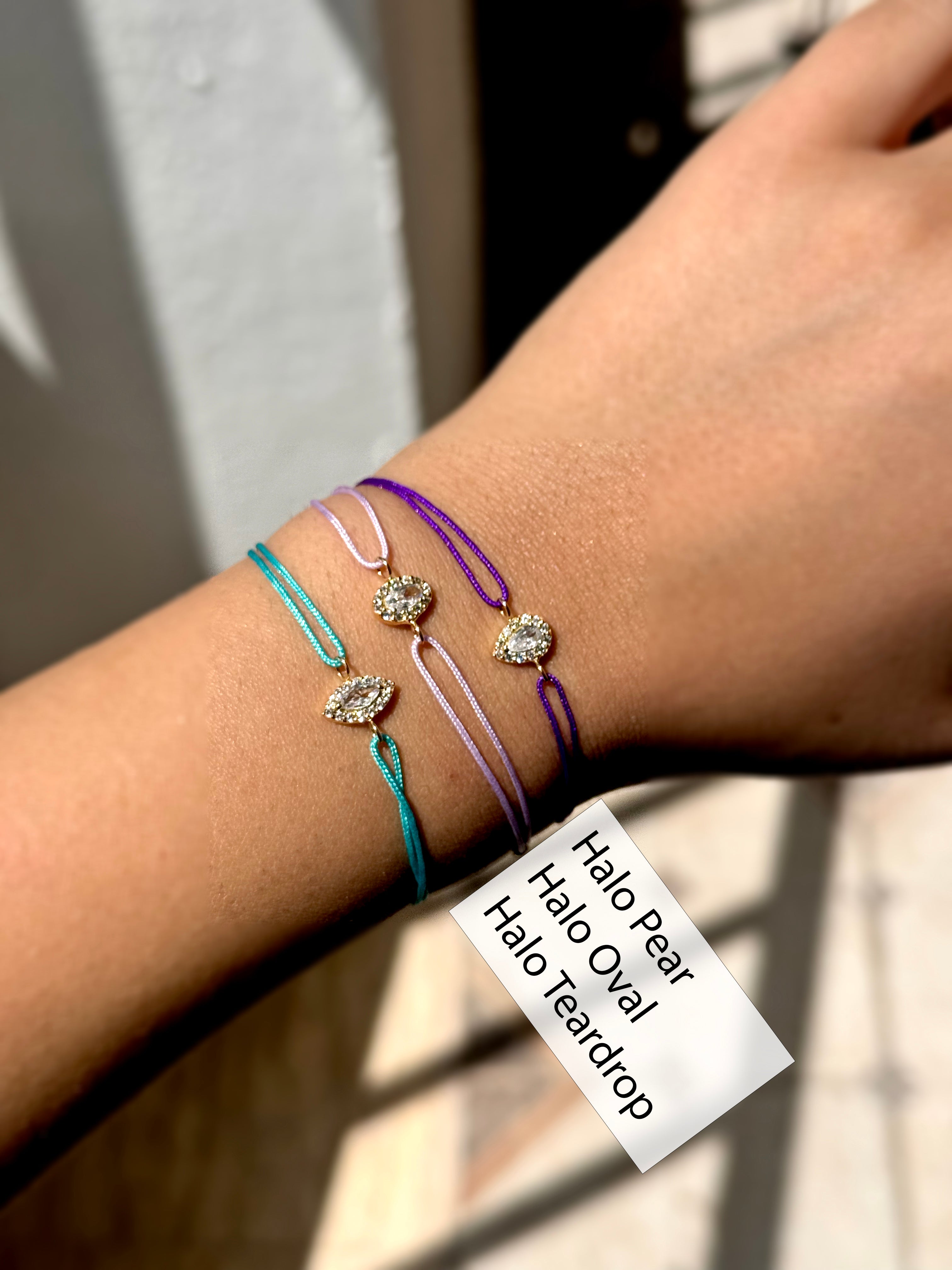 Sparkle Shape Thread Bracelet