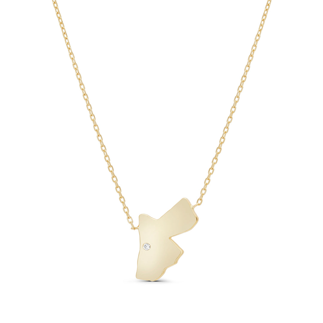 Mark Your City Jordan Necklace