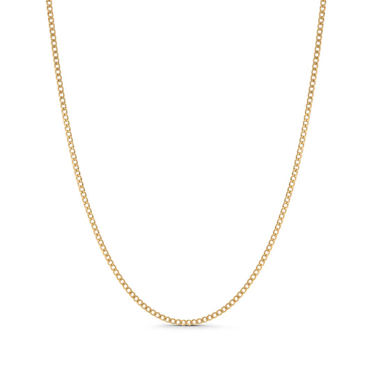 Curb Chain Necklace 1.5mm