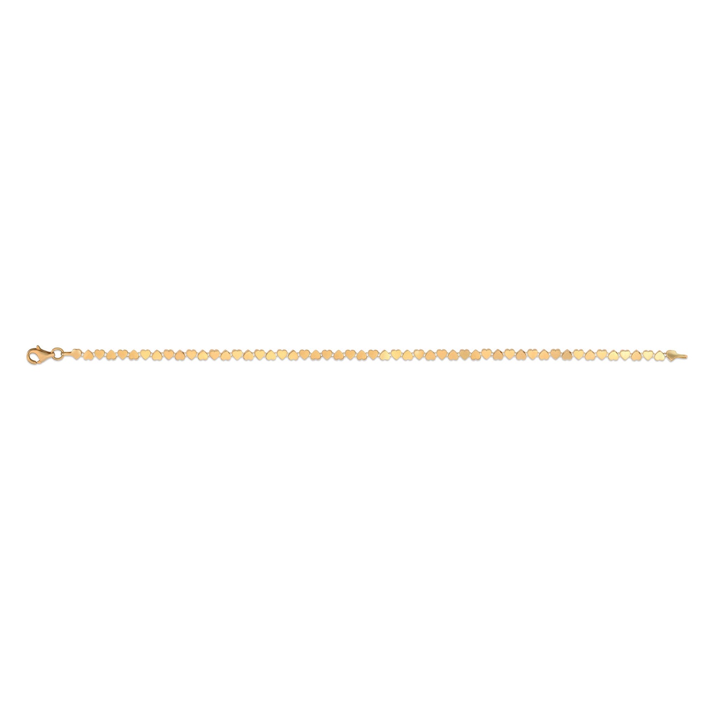Hearts Chain Bracelet