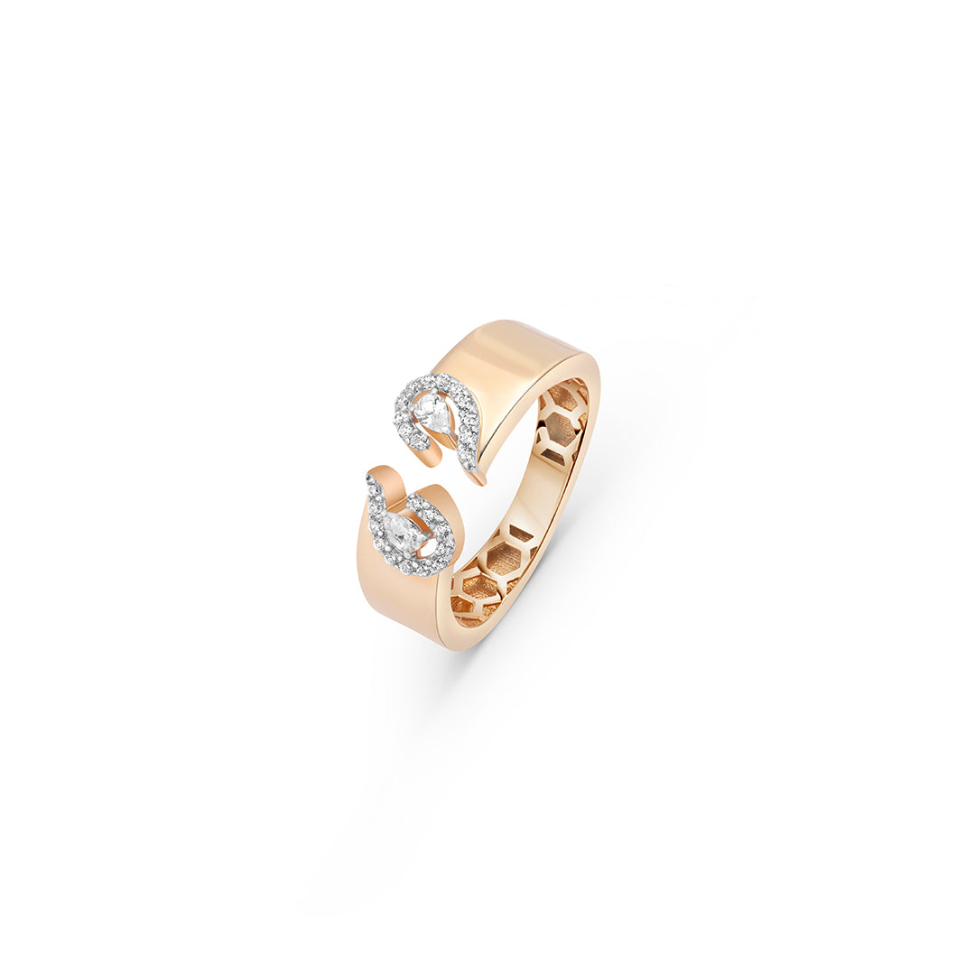 Swirl Band Ring