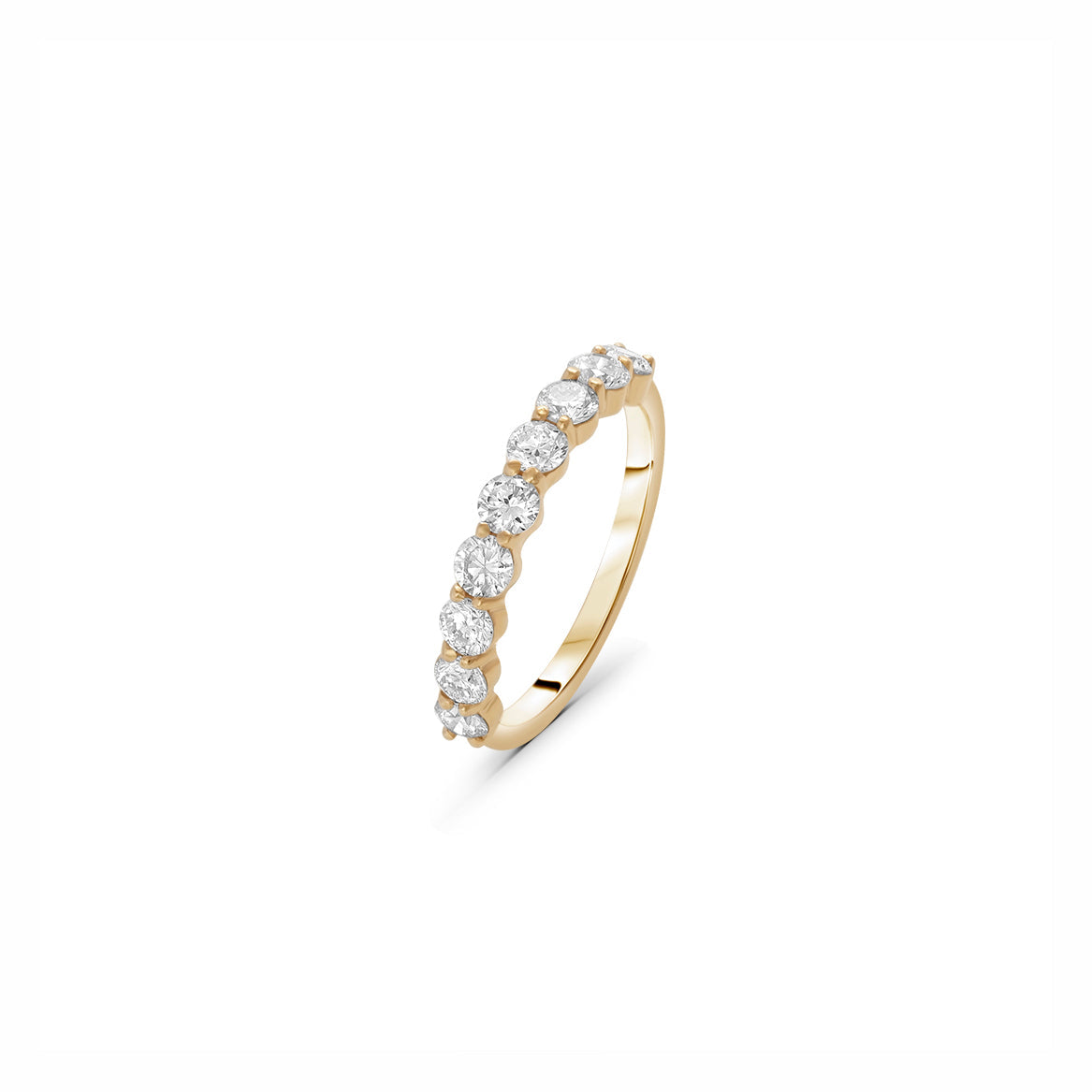 Lab Grown Diamond Round Stones Ring