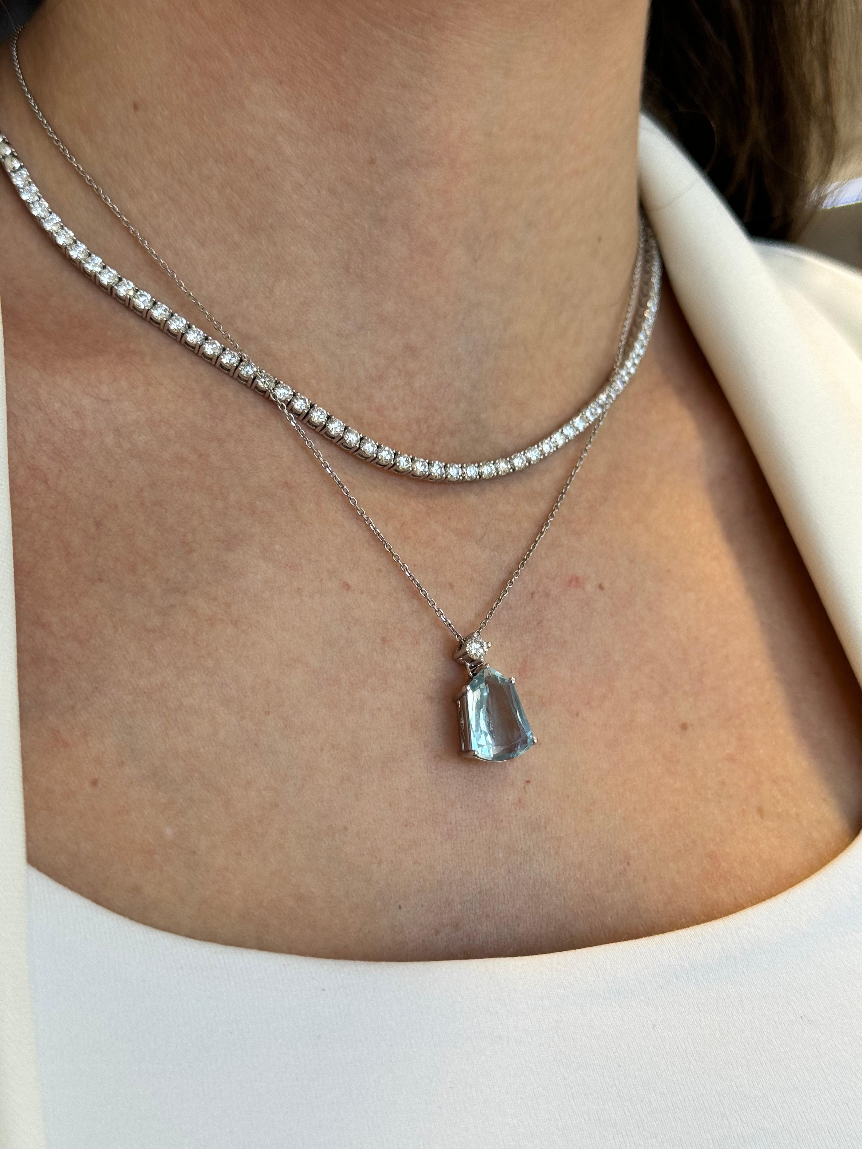 Diamond Tennis Necklace