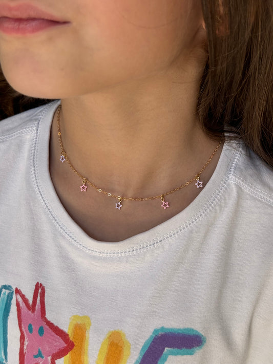 Kids Stars Necklace