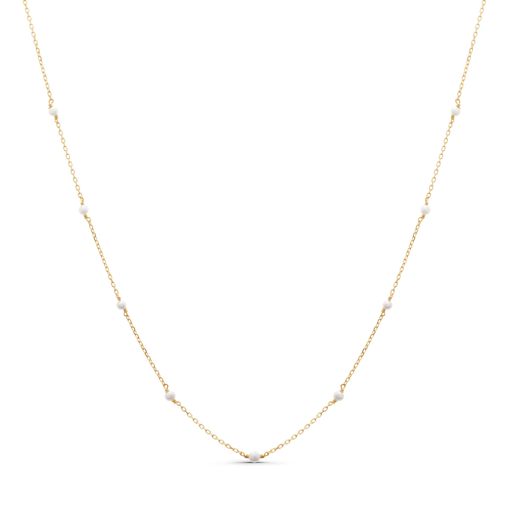 Dainty Pearl Necklace