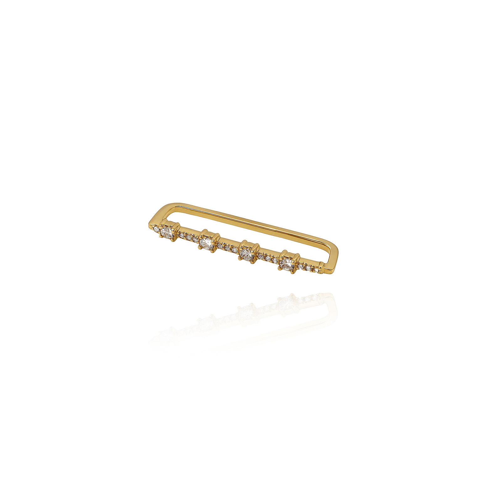 Studded Bar Ear Cuff