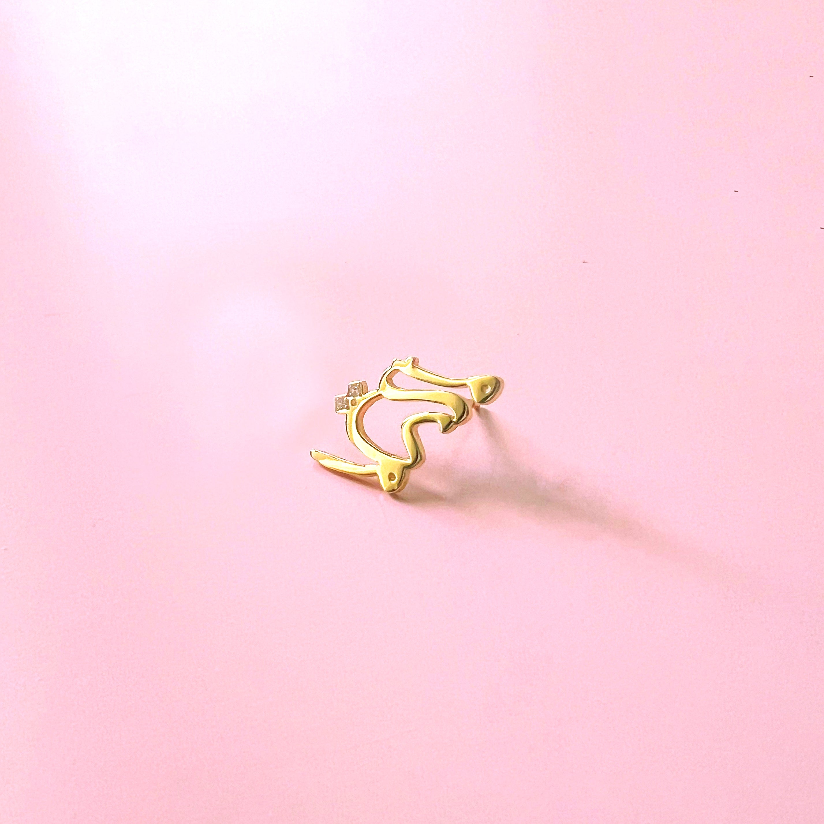 Vertical Name Earring