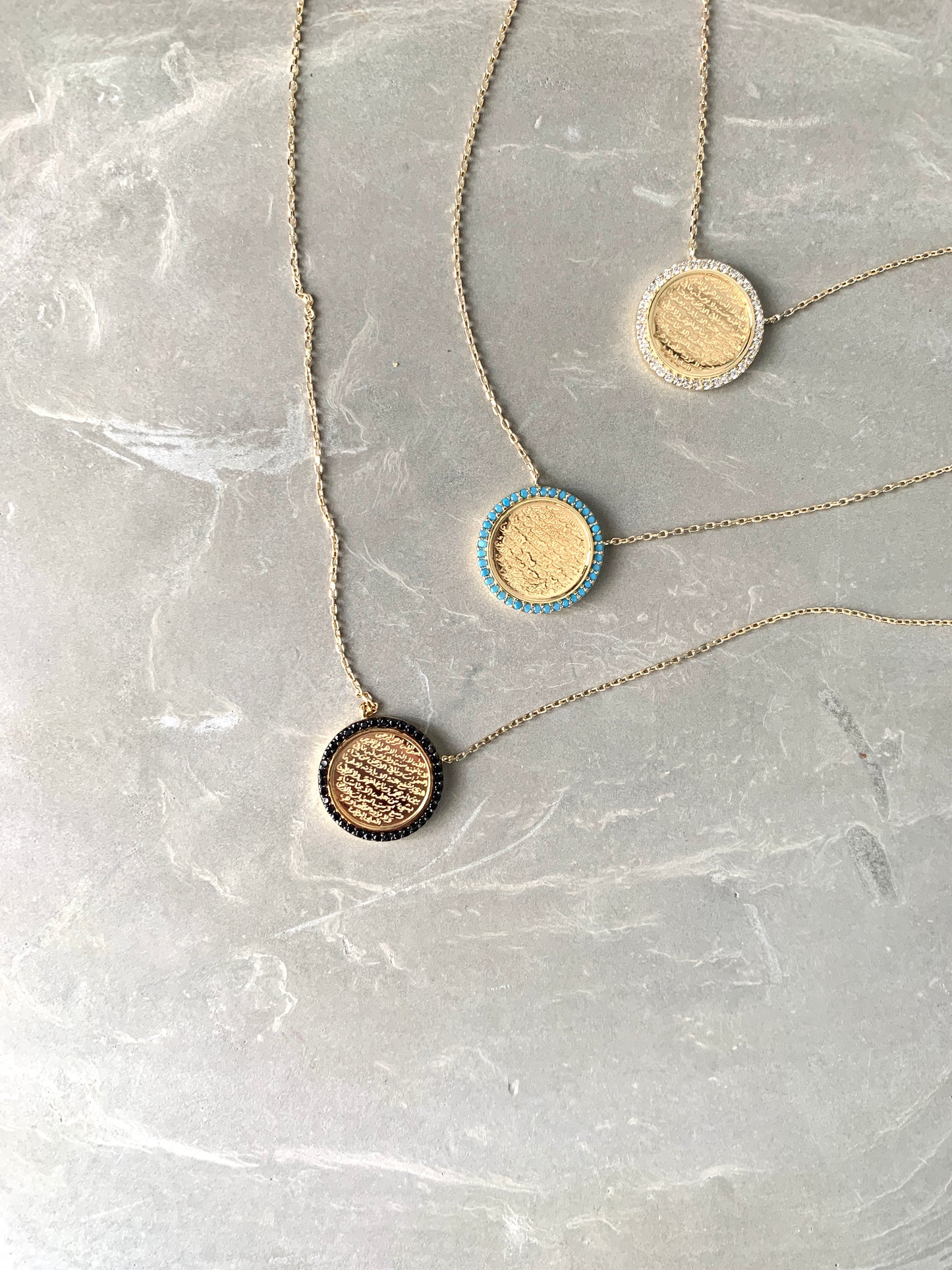 ayat al kursi coin necklace