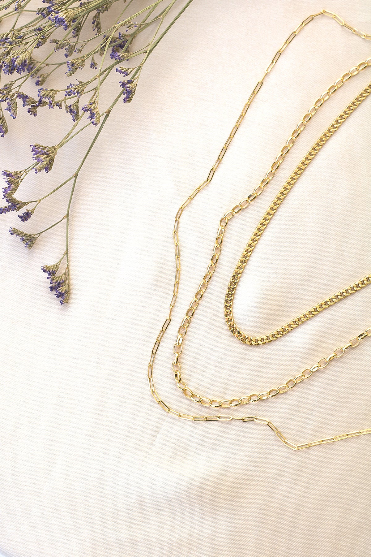 curb chain necklace 3.5mm