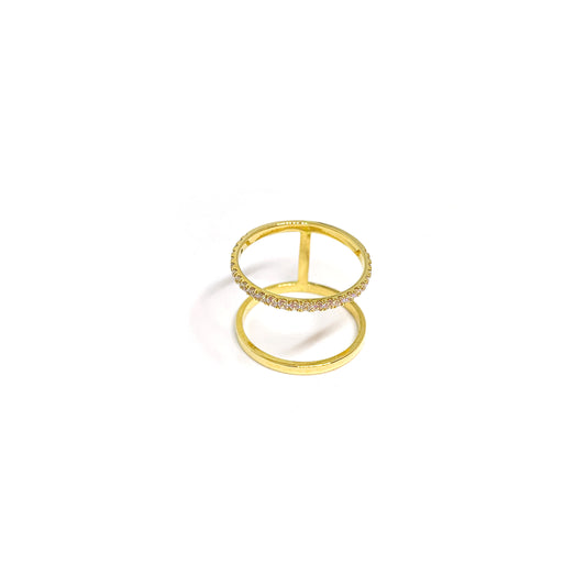 double line ring