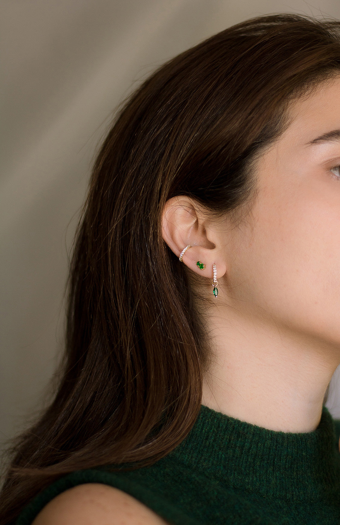 single line ear cuff