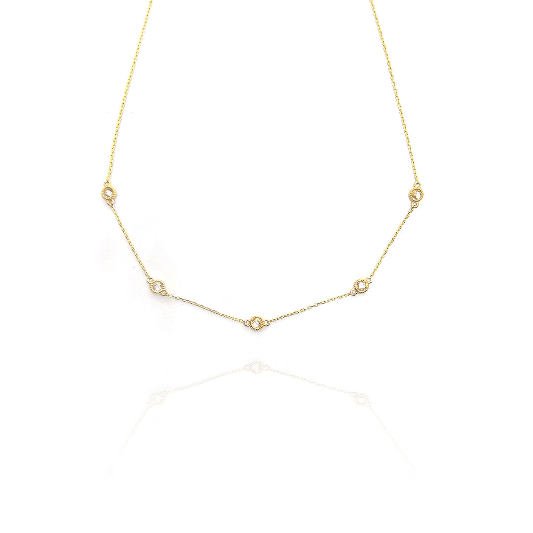 five stones necklace