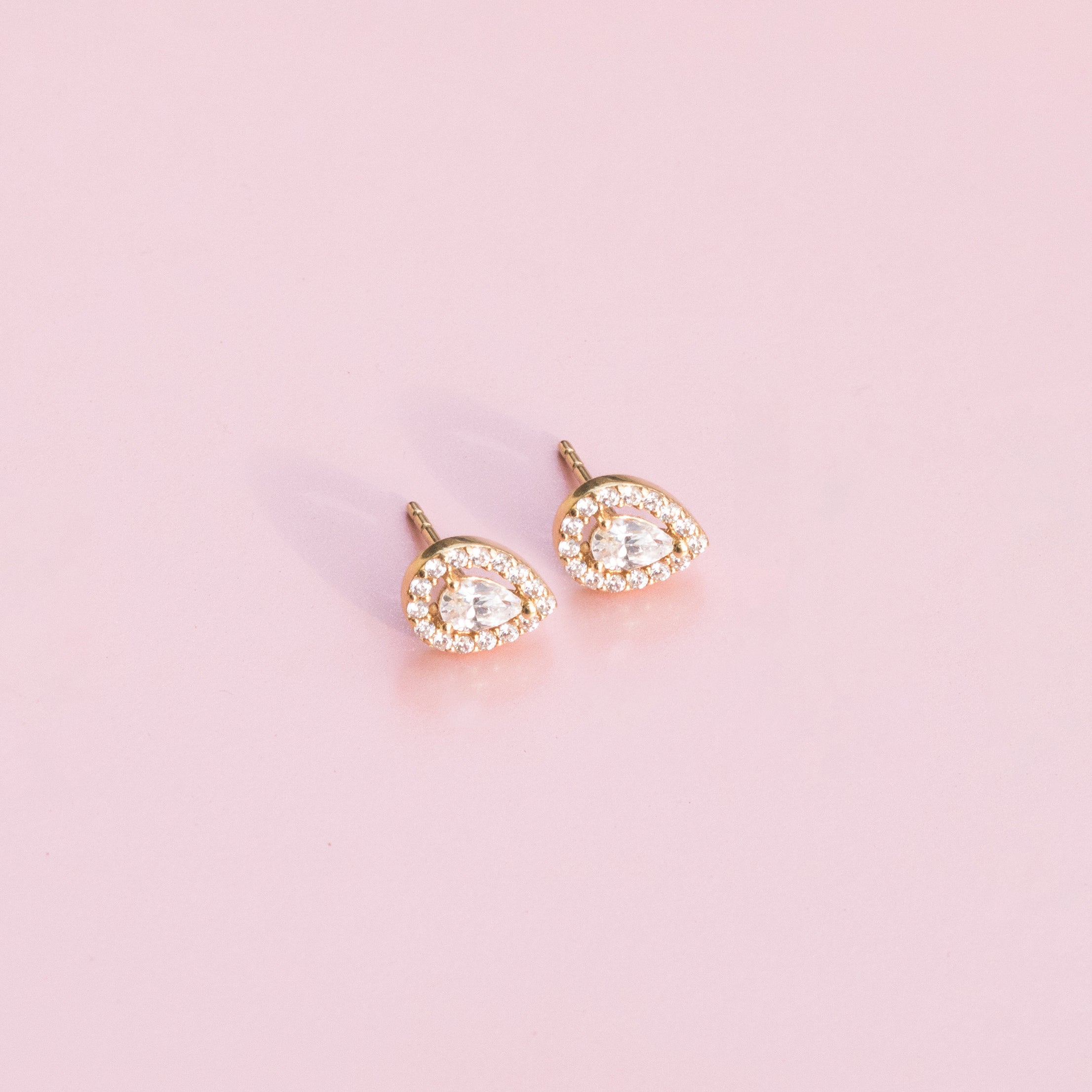 teardrop studs