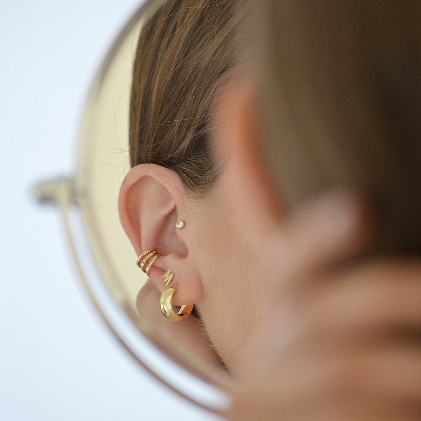 single stone studs