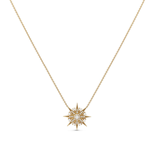 Diamond Wonder Star Necklace