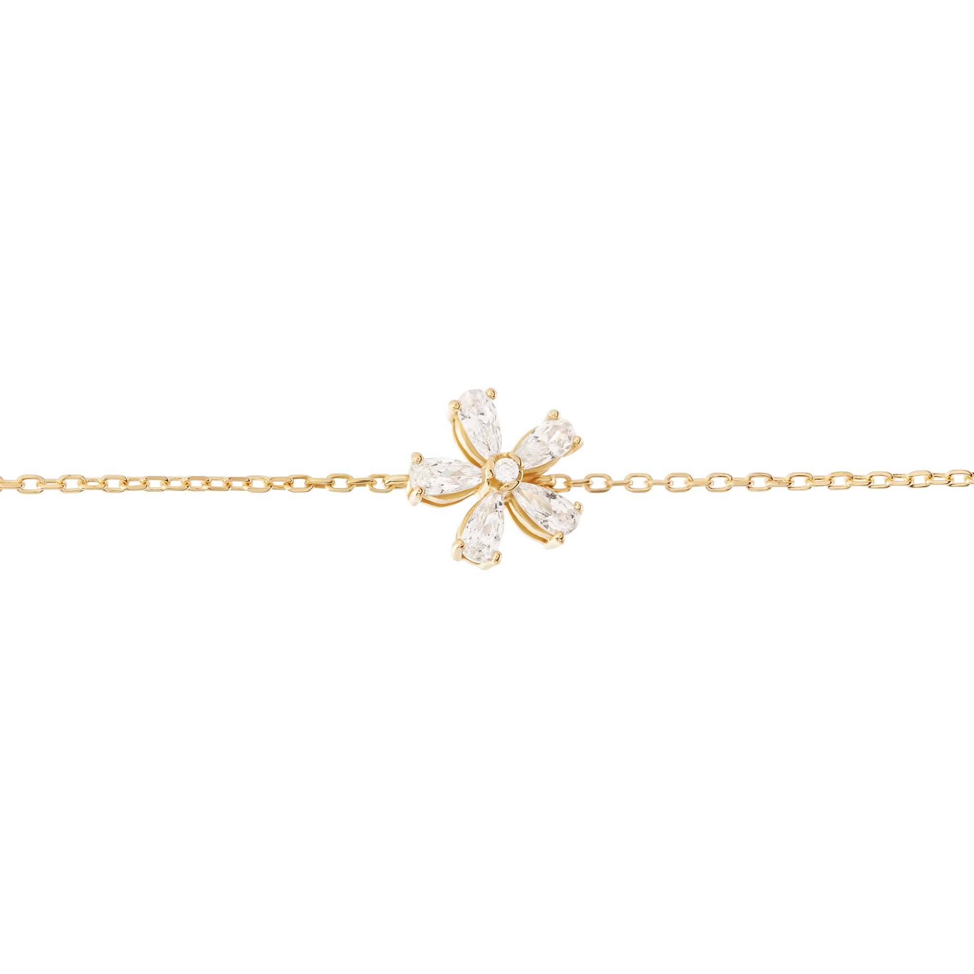 Five Petals Flower Bracelet