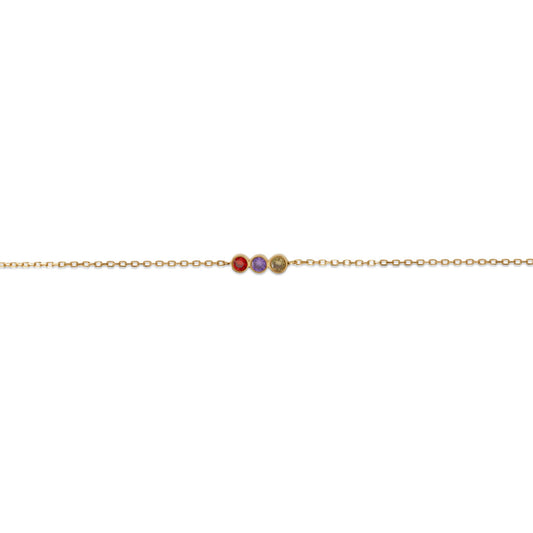 Mini Birthstones Bracelet