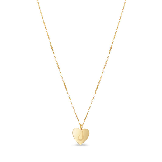 Heart Engrave Necklace