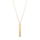 Flat Bar Necklace