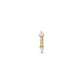 Diamond Line Drop Stud