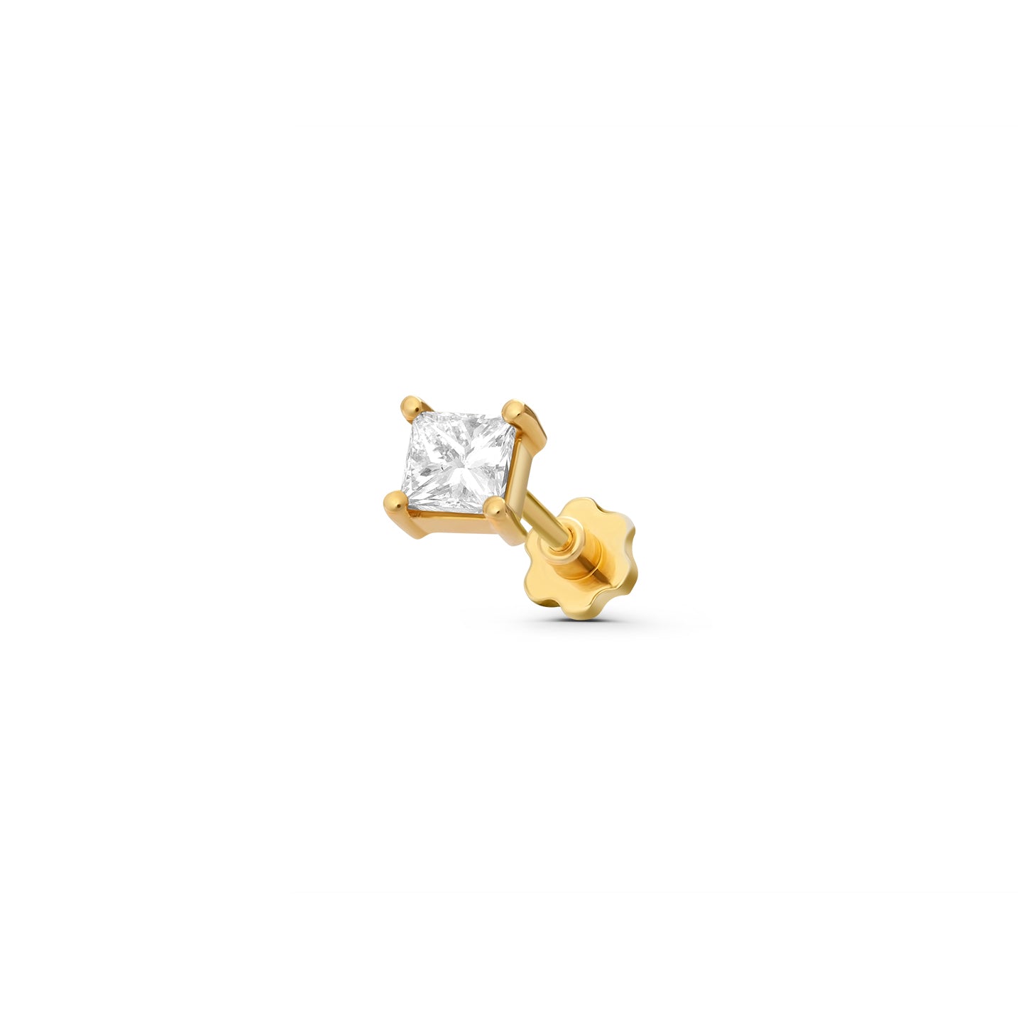 Diamond Square Stud