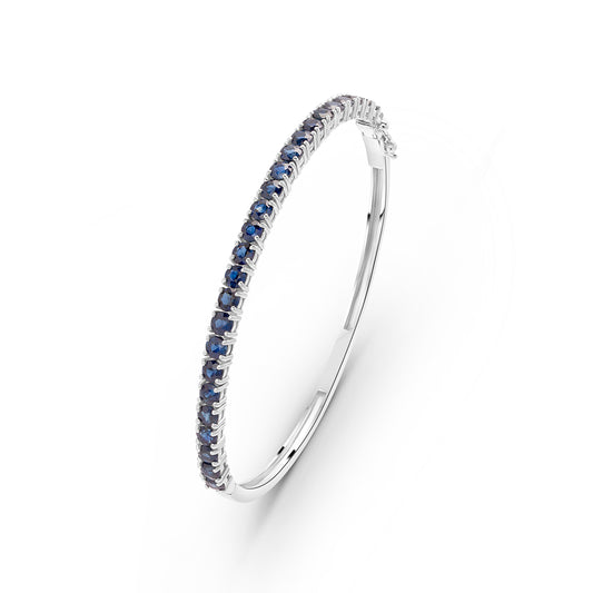 Sapphire Tennis Bangle