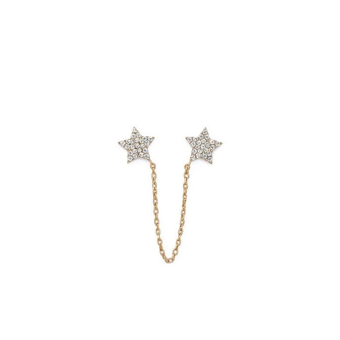 Linked Stars Studs