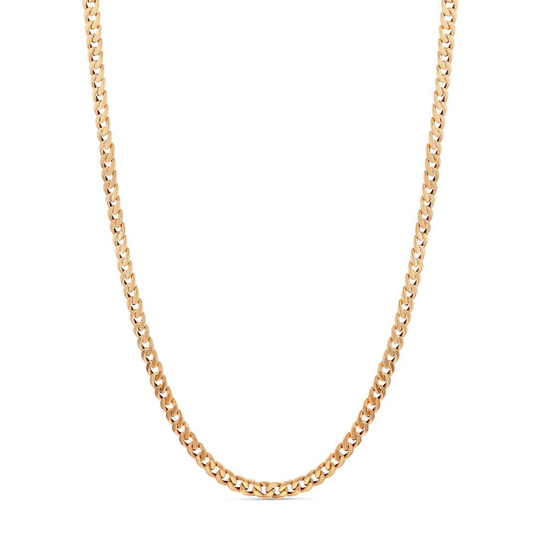 Curb Chain Necklace 4mm