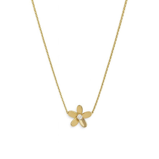 Golden Flower Necklace