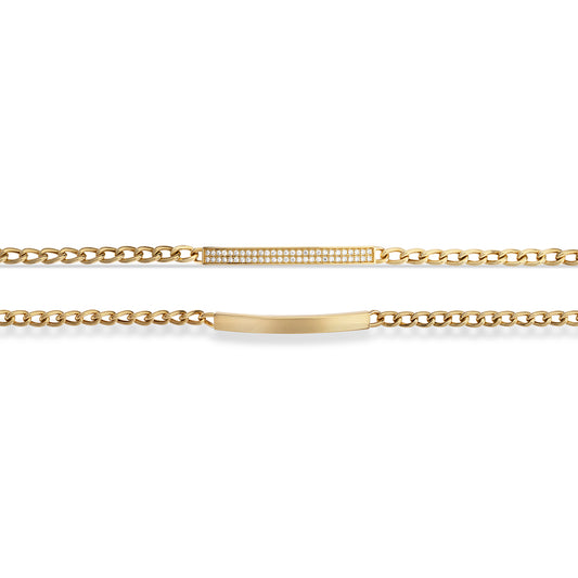 Bar Bold Chain Bracelet