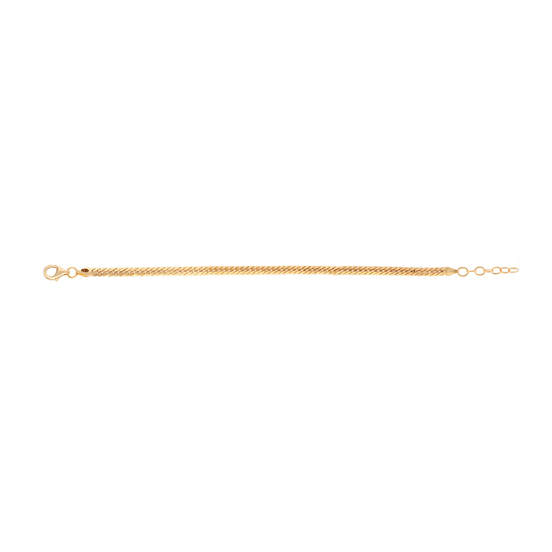 Herringbone Chain Bracelet | 18k gold Herringbone Chain Bracelet | 18k gold
