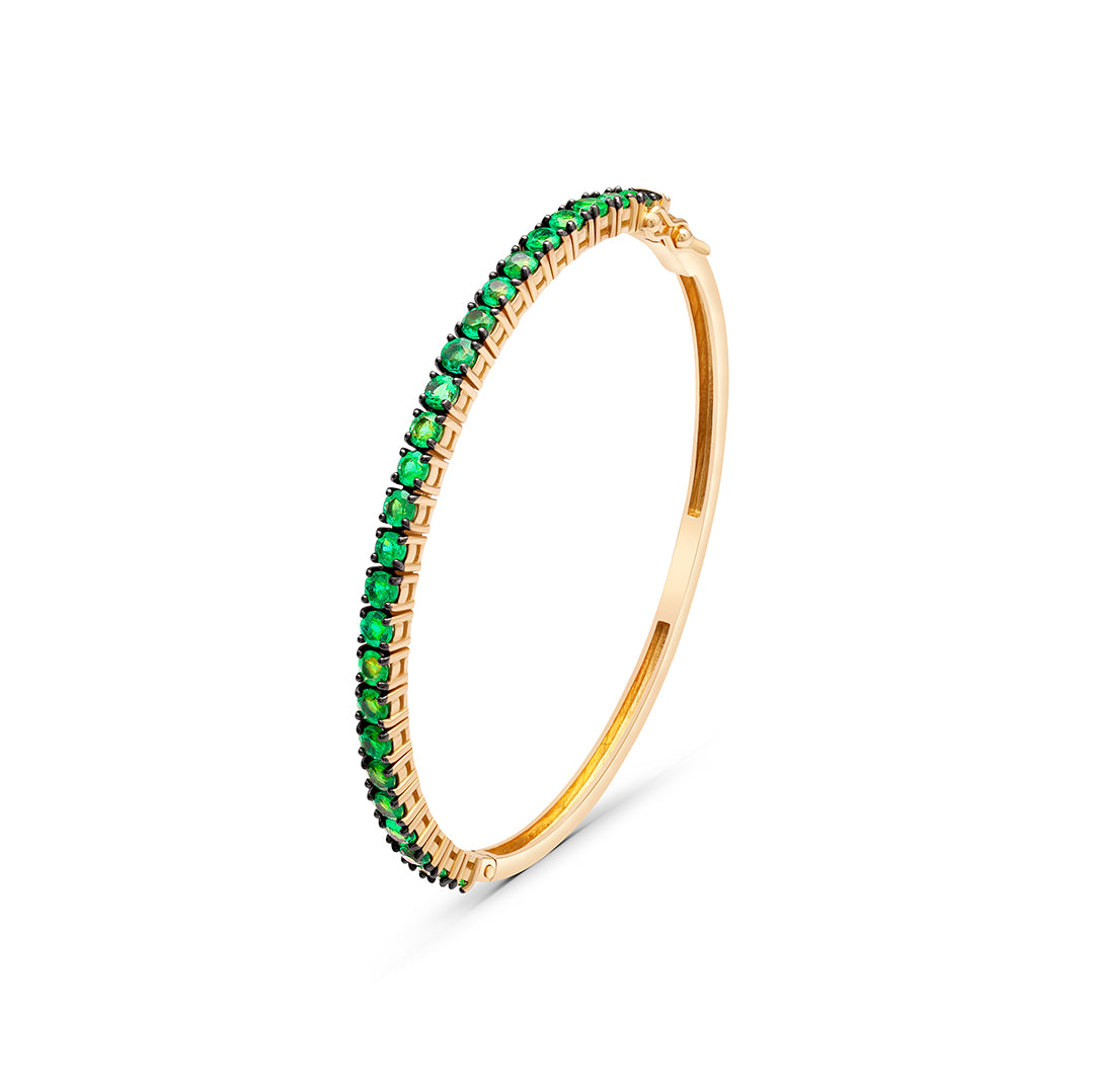 Emerald Tennis Bangle